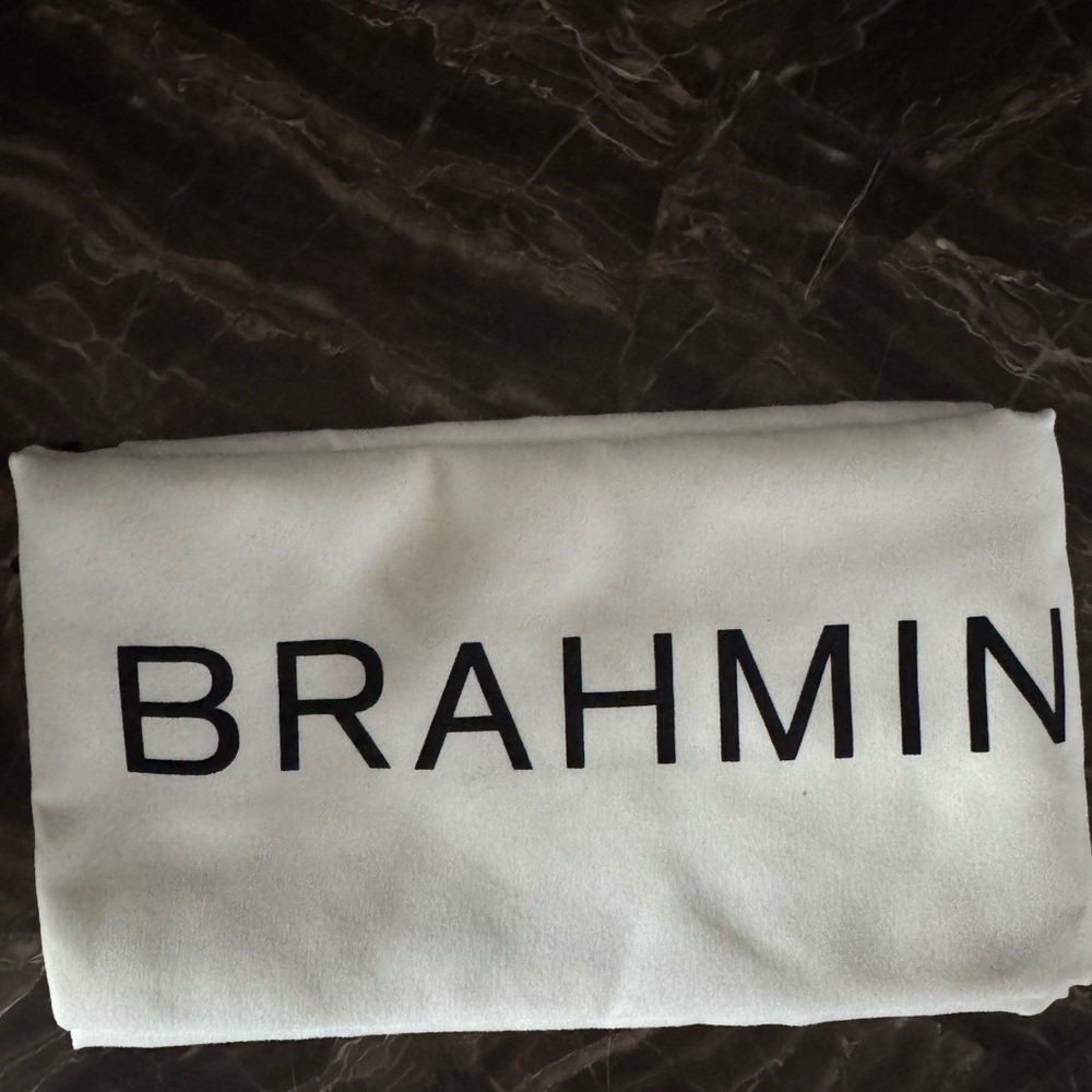 Brahmin Iridescent Blue and Green Shoulder Bag - Picture 5 of 7